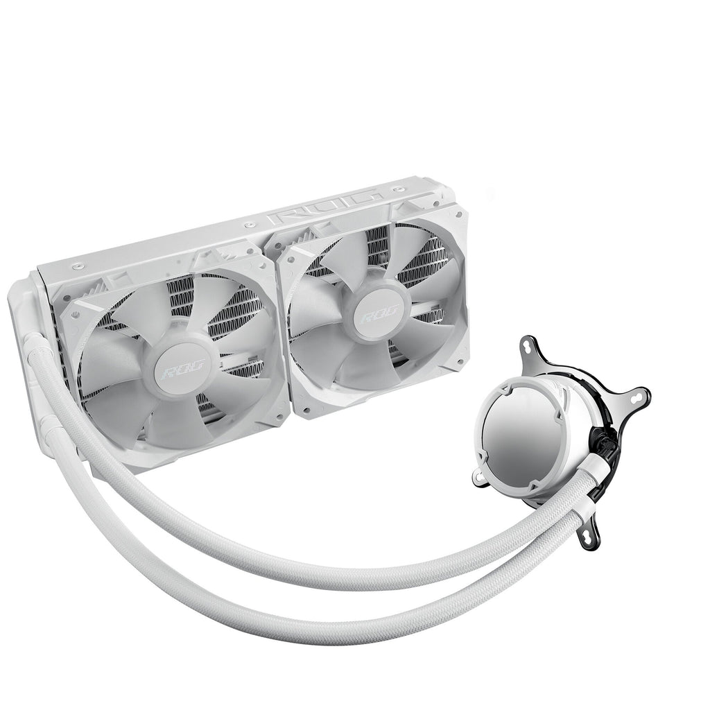 ASUS ROG STRIX LC II 240 ARGB "White Edition" - All-in-one Liquid Processor Cooler in White - 240mm