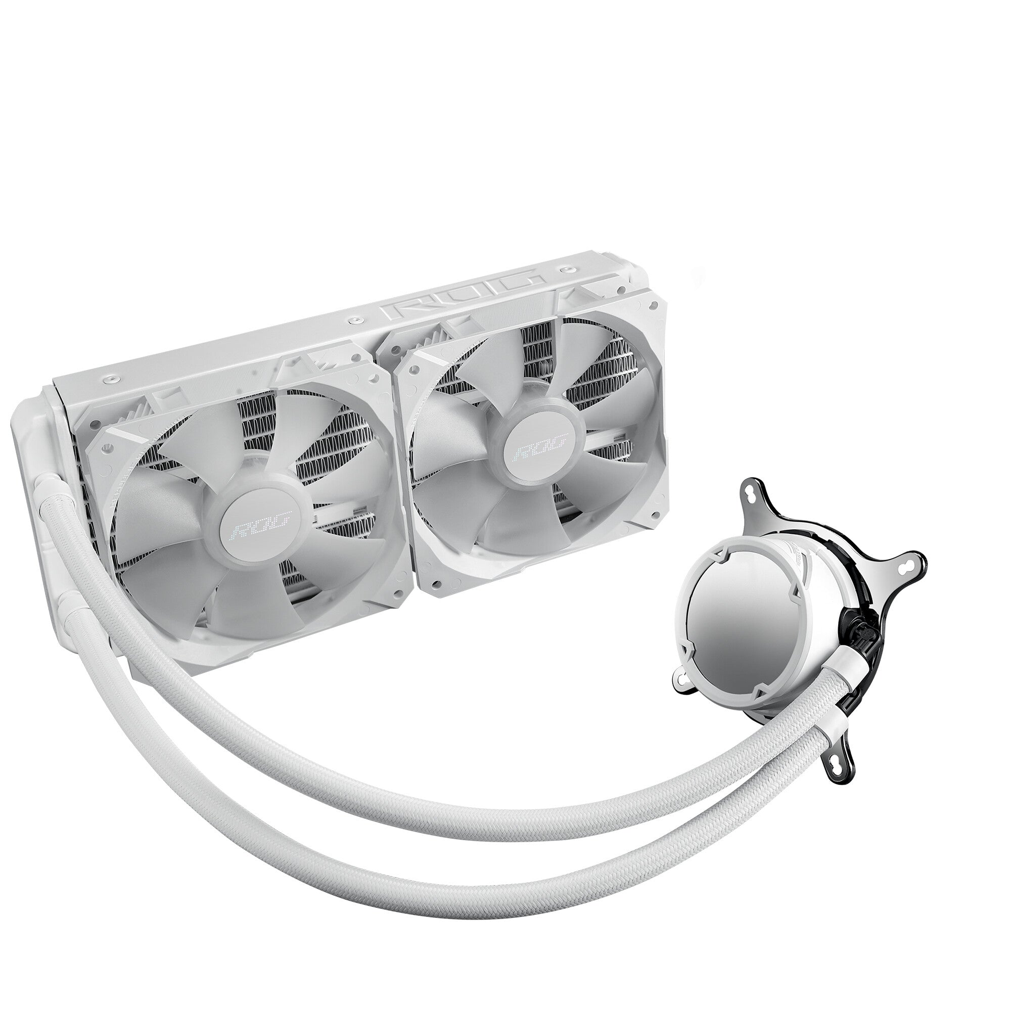 ASUS ROG STRIX LC II 240 ARGB "White Edition" - All-in-one Liquid Processor Cooler in White - 240mm