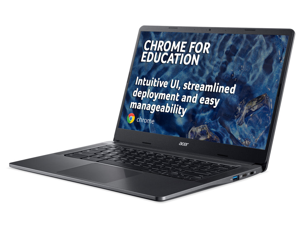 Acer Chromebook 314 - 35.6 cm (14") - Touchscreen - Intel® N N5100 - 4 GB LPDDR4x-SDRAM - 64 GB eMMC - Wi-Fi 6 - ChromeOS - Grey