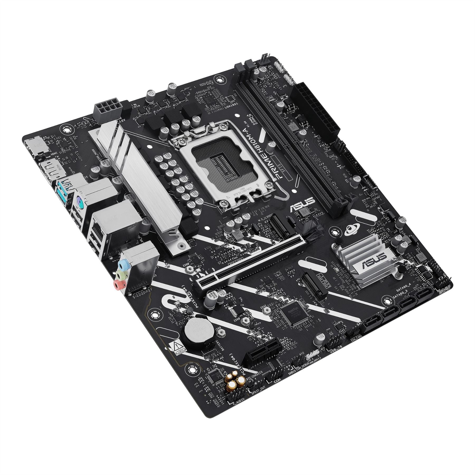 ASUS PRIME H810M-A-CSM micro ATX motherboard - Intel H810 LGA 1851