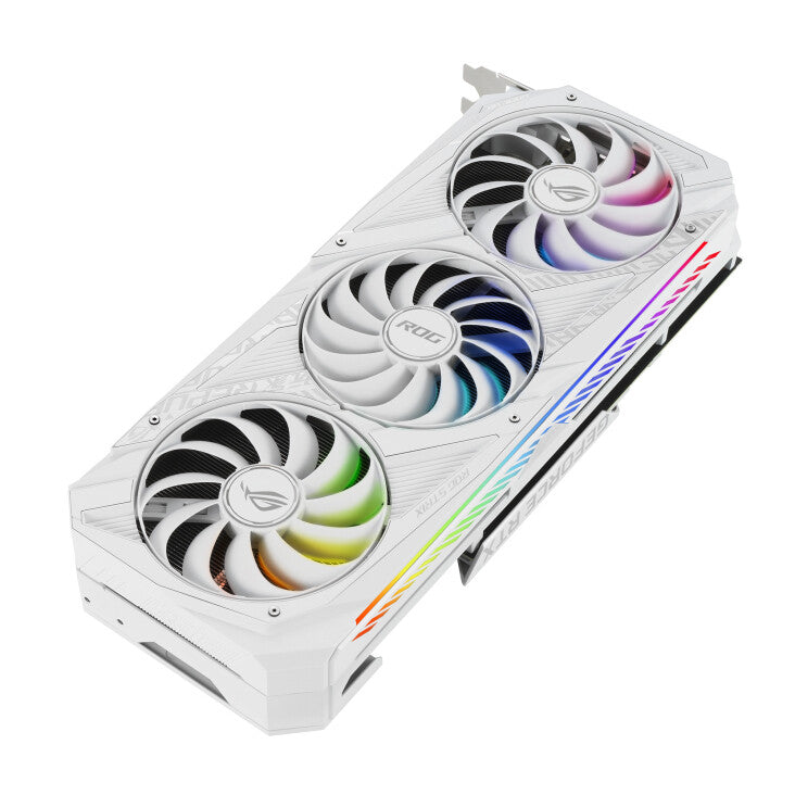 ASUS ROG STRIX V2 "White Edition" - NVIDIA 8 GB GDDR6 GeForce RTX 3070 graphics card