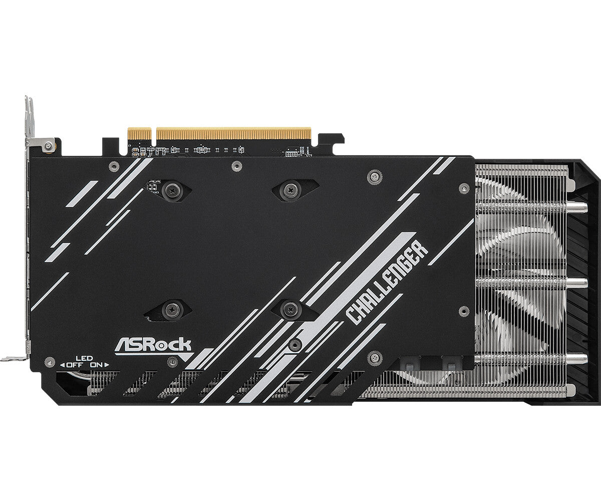 Asrock Challenger - AMD 16 GB GDDR6 Radeon RX 7600 XT graphics card