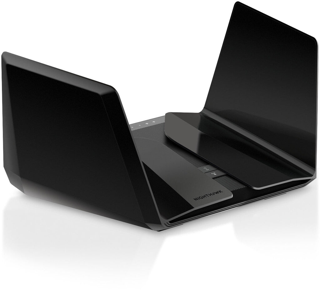 NETGEAR RAX200 - Gigabit Ethernet Tri-band (2.4 GHz / 5 GHz / 5 GHz) wireless router in Black