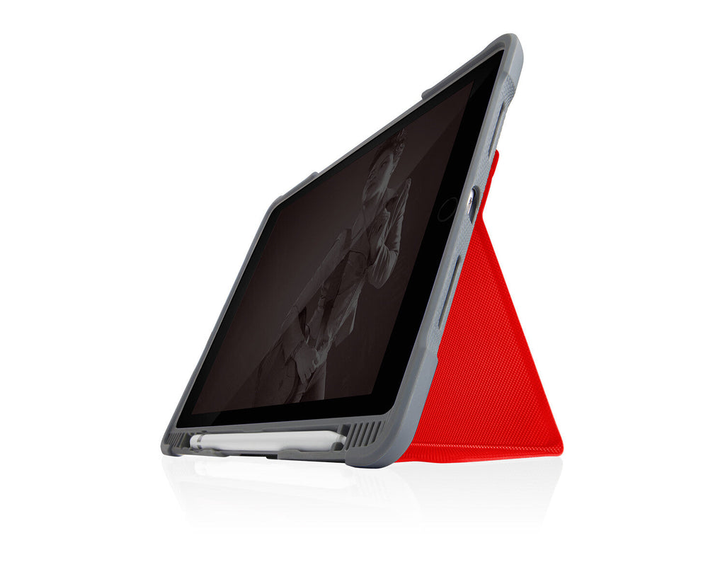 STM Dux Plus Duo Folio Case for 10.2" iPad in Red