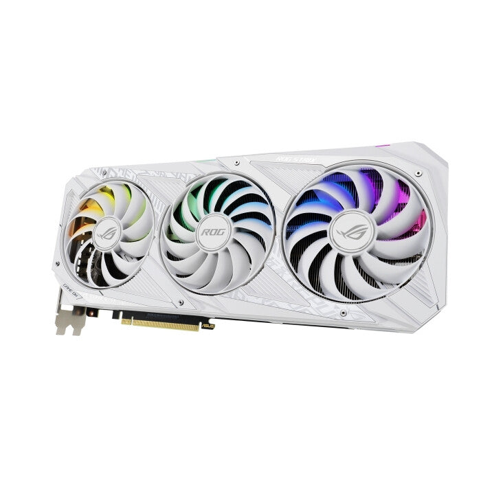 ASUS ROG STRIX GAMING OC "White Edition" - NVIDIA 24 GB GDDR6X GeForce RTX 3090 graphics card
