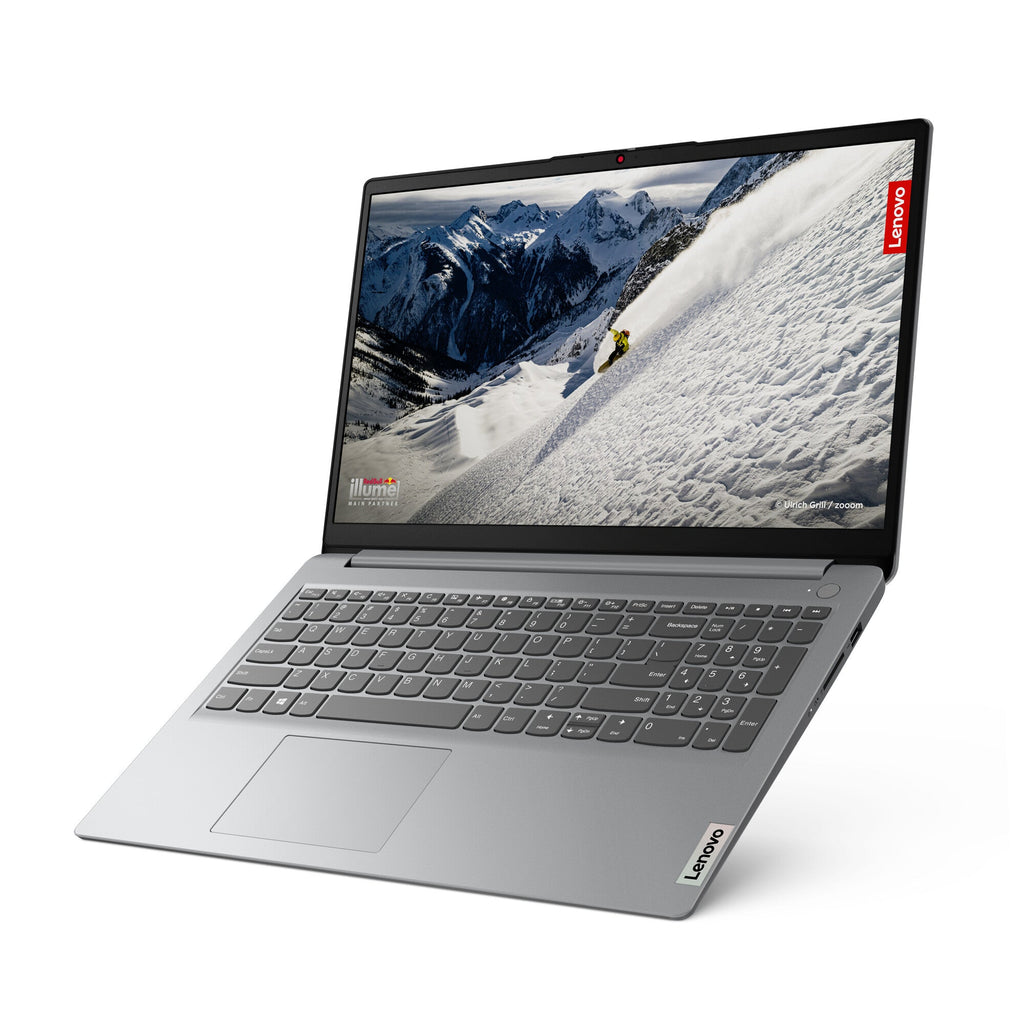 Lenovo IdeaPad 1 Laptop - 39.6 cm (15.6") - AMD Ryzen™ 3 7320U - 8 GB LPDDR5-SDRAM - 128 GB SSD - Wi-Fi 5 - Windows 11 Home in S mode - Grey