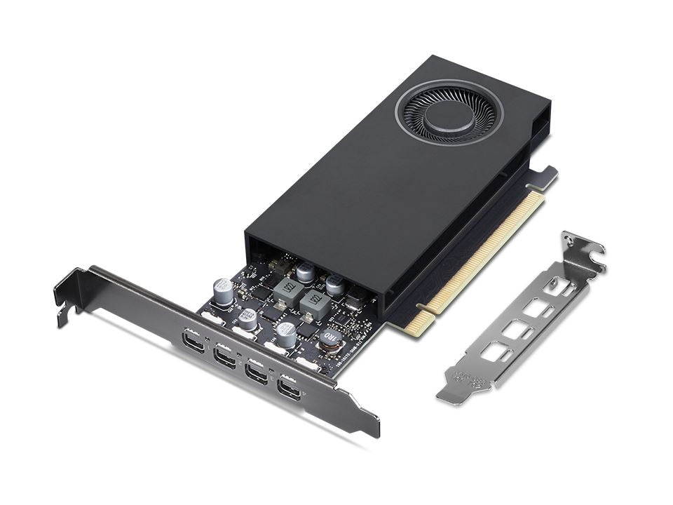 Lenovo mini-DP*4 - NVIDIA 8 GB GDDR6 RTX A1000 graphics card