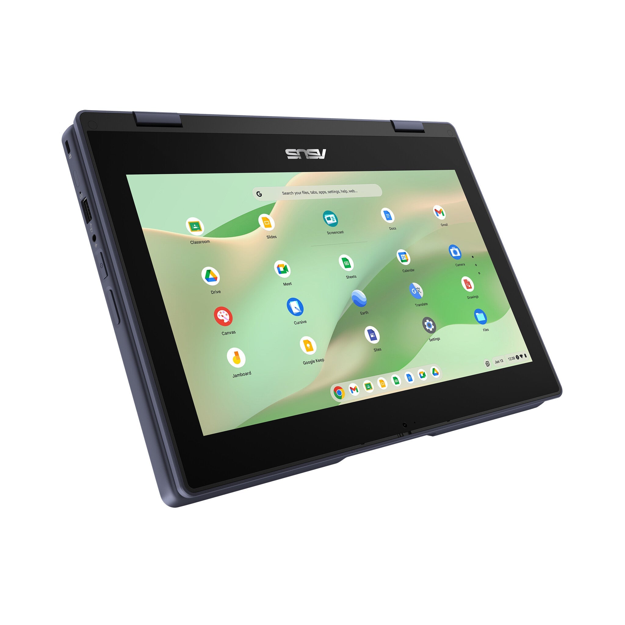 ASUS Chromebook CZ11 Flip - 29.5 cm (11.6") - Touchscreen - MediaTek Kompanio 520 - 4 GB LPDDR4x-SDRAM - 64 GB eMMC - Wi-Fi 6 - ChromeOS - Grey