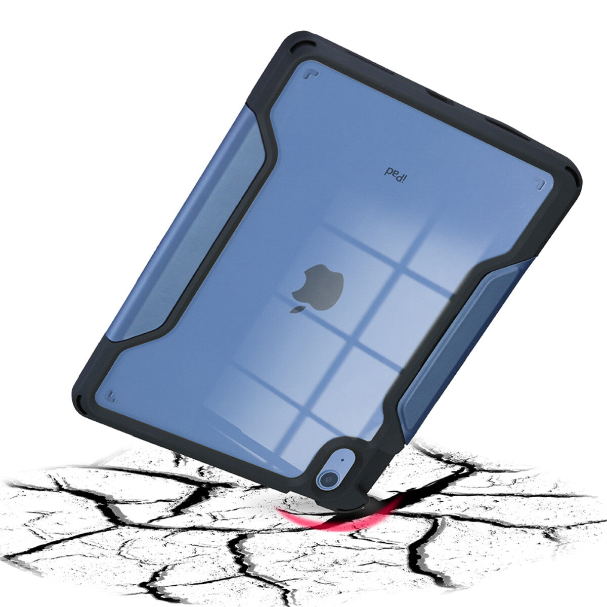 DEQSTER Rugged MAX Case for 10.9" iPad in Blue