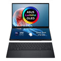 ASUS Zenbook Duo Hybrid (2-in-1) - 35.6 cm (14") - Touchscreen - Intel Core Ultra 9 285H - 32 GB LPDDR5x-SDRAM - 2 TB SSD - Wi-Fi 7 - Windows 11 Home - Grey
