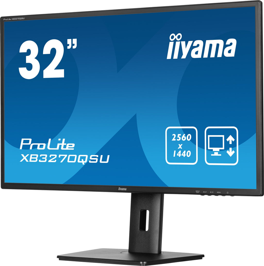iiyama ProLite XB3270QSU-B1 - 81.3 cm (32") - 2560 x 1440 pixels Wide Quad HD LED Monitor