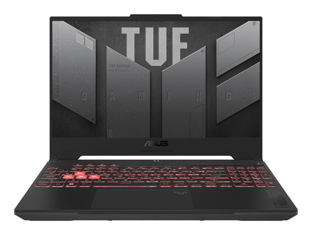 ASUS TUF Gaming A15 Laptop - 39.6 cm (15.6") - AMD Ryzen™ 5 7535HS - 16 GB DDR5-SDRAM - 512 GB SSD - NVIDIA GeForce RTX 4060 - Wi-Fi 6 - Windows 11 Home - Black / Grey