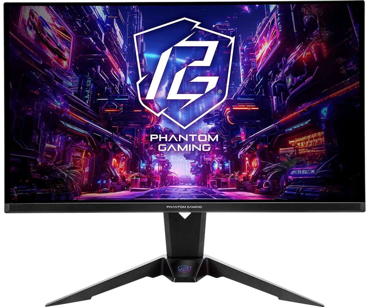 Asrock PGO27QFV computer monitor 68.6 cm (27") 2560 x 1440 pixels Quad HD QD-OLED Black