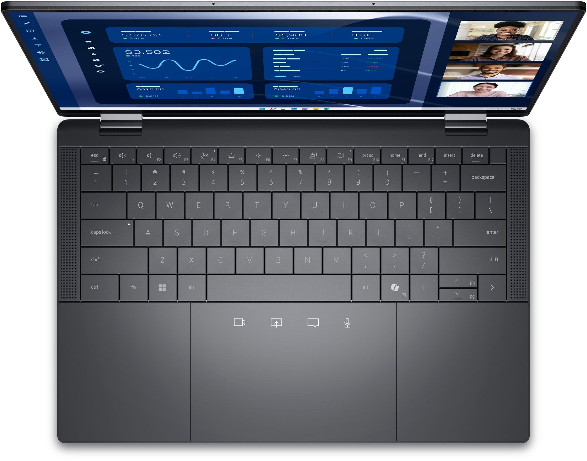 DELL Latitude 9450 Hybrid (2-in-1) - 35.6 cm (14") - Touchscreen - Intel Core Ultra 7 165U - 16 GB LPDDR5x-SDRAM - 512 GB SSD - Wi-Fi 7 - Windows 11 Pro - Grey