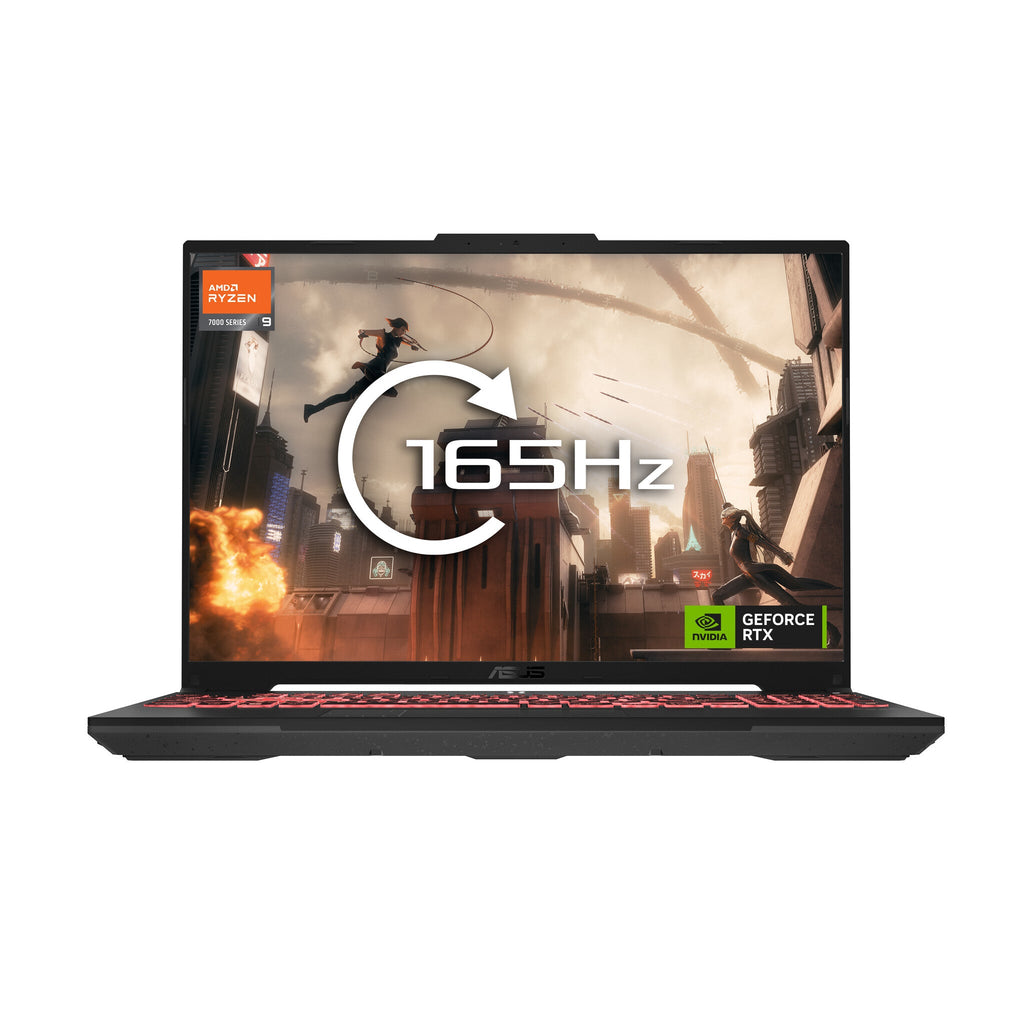 ASUS TUF Gaming A16 Laptop - 40.6 cm (16") - AMD Ryzen™ 9 7845HX - 16 GB DDR5-SDRAM - 1 TB SSD - NVIDIA GeForce RTX 4060 - Wi-Fi 6 - Windows 11 Home - Grey