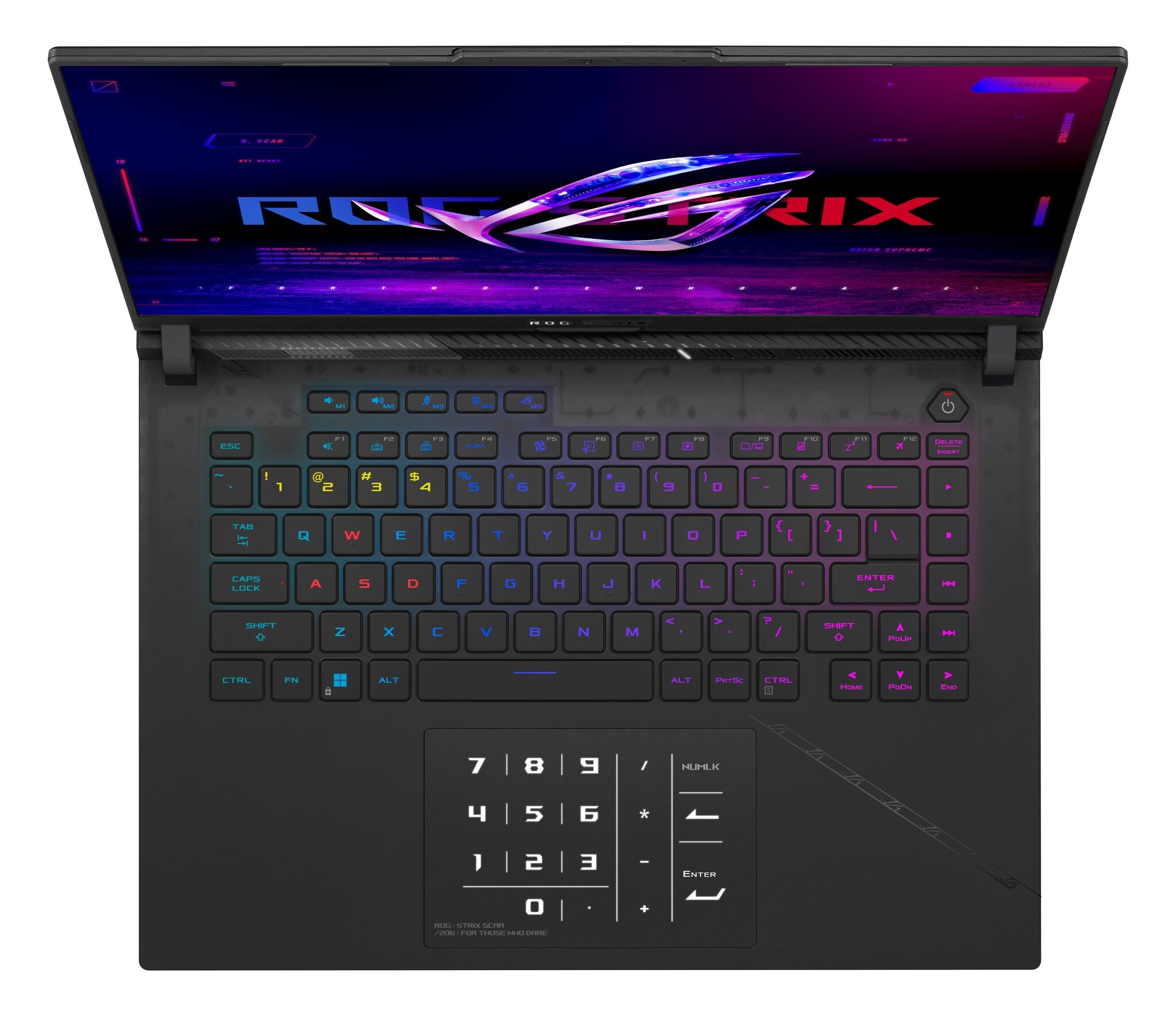 ASUS ROG Strix SCAR 16 Laptop 40.6 cm (16") -  Intel® Core™ i9-14900HX - 64 GB DDR5-SDRAM - 1 TB SSD - NVIDIA GeForce RTX 4080 - Wi-Fi 6E - Windows 11 Pro - Black