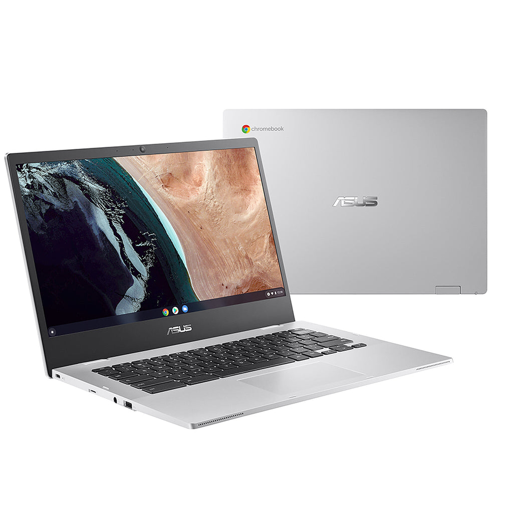 ASUS Chromebook - 35.6 cm (14") - Intel® Celeron® N N4500 - 4 GB LPDDR4x-SDRAM - 64 GB eMMC - Wi-Fi 6 - ChromeOS - Silver