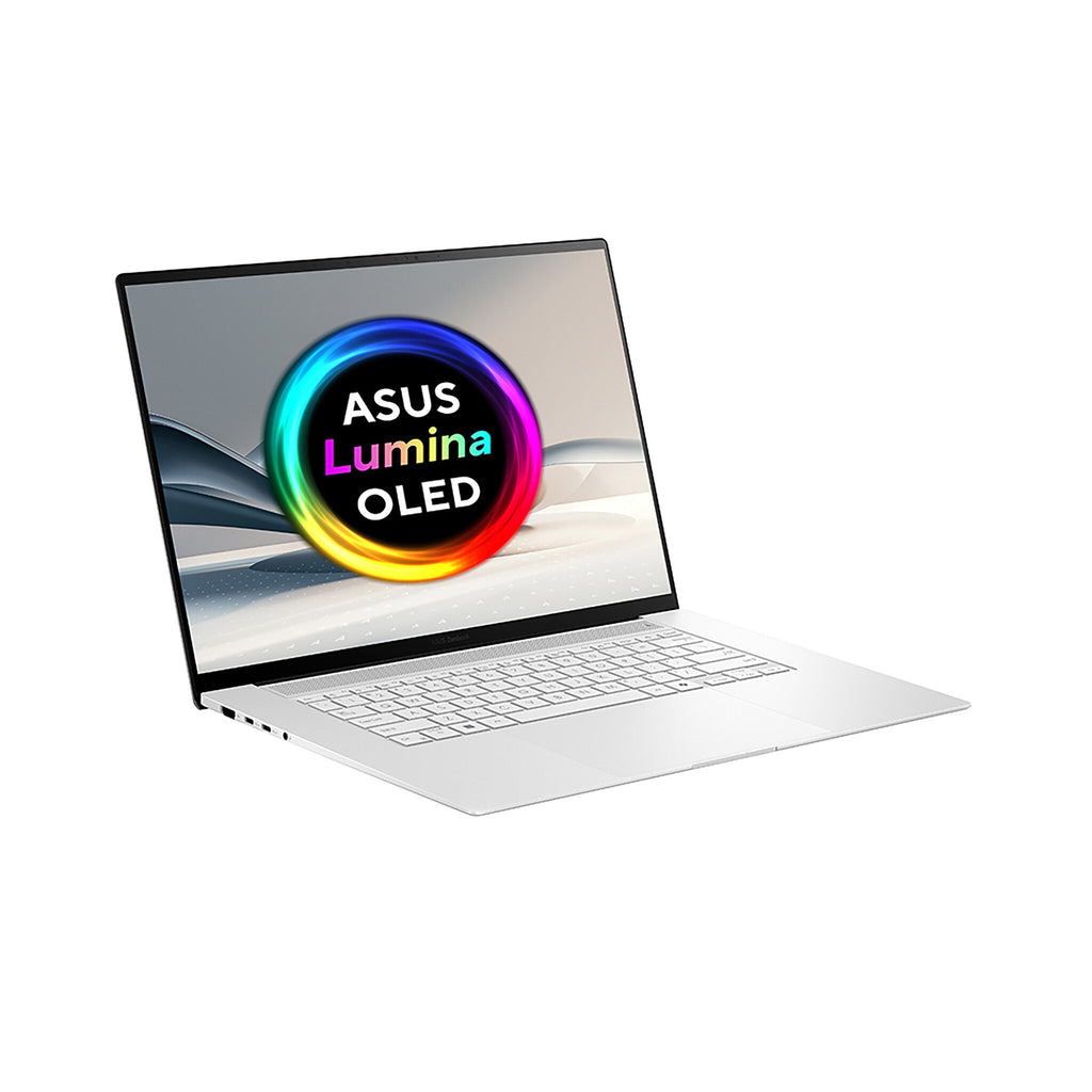 ASUS Zenbook S 16 Laptop - 40.6 cm (16") - Touchscreen - AMD Ryzen AI 9 365 - 24 GB LPDDR5x-SDRAM - 1 TB SSD - Wi-Fi 7 - Windows 11 Home - White