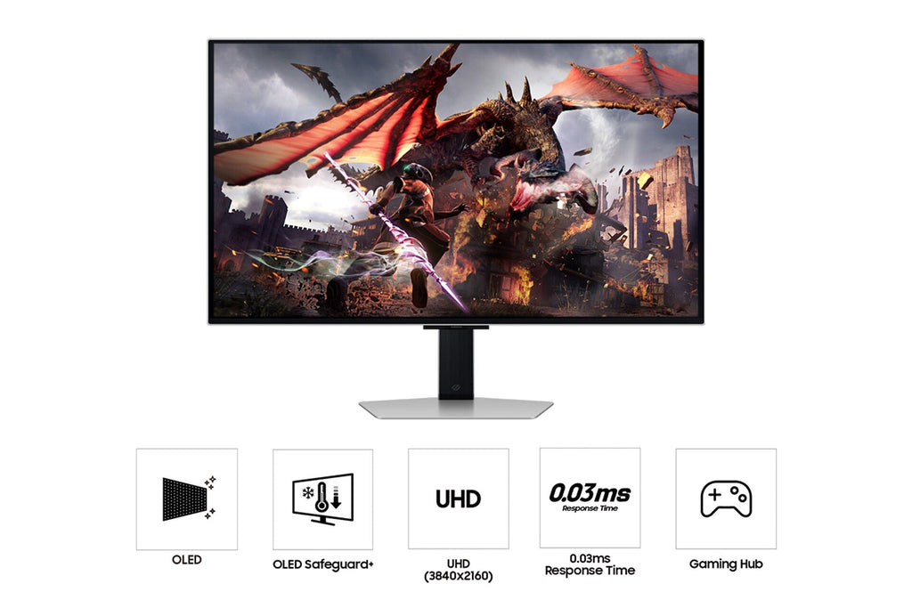Samsung Odyssey OLED G80SD - 81.3 cm (32") - 3840 x 2160 pixels 4K UHD OLED Monitor