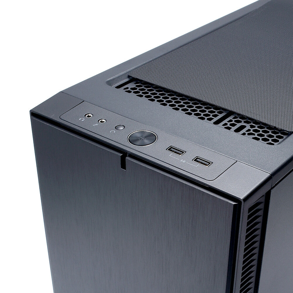 Fractal Design Define Mini C - MicroATX Mid Tower Case in Black