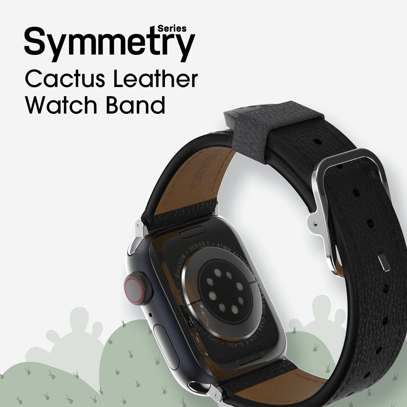 OtterBox Symmetry Cactus Series for Apple Watch 38/40/41mm in Noir Ash