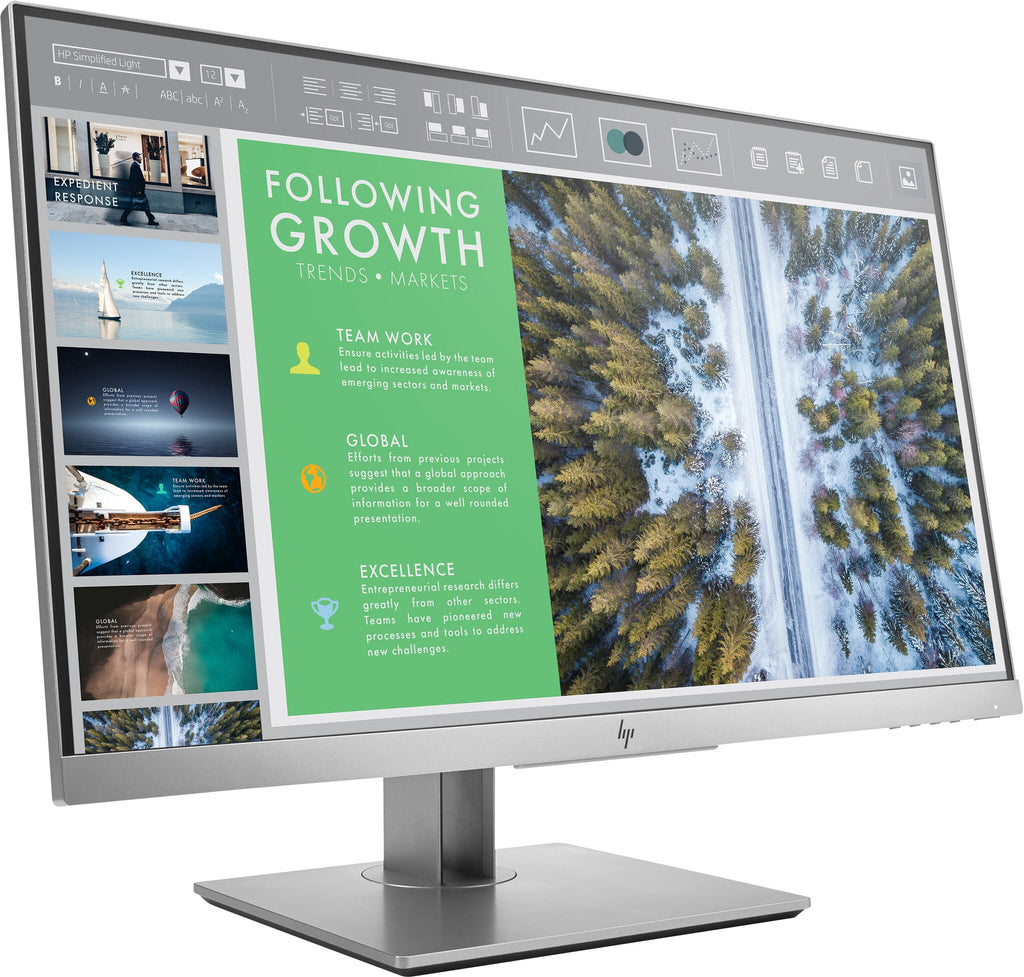 HP EliteDisplay E243 - 60.5 cm (23.8") - 1920 x 1080 pixels Full HD LED Monitor