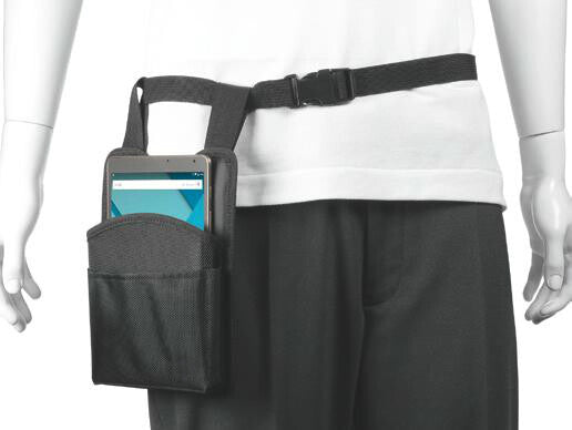 Mobilis Refuge Tablet holster with belt for 7" Universal Tablet in Black