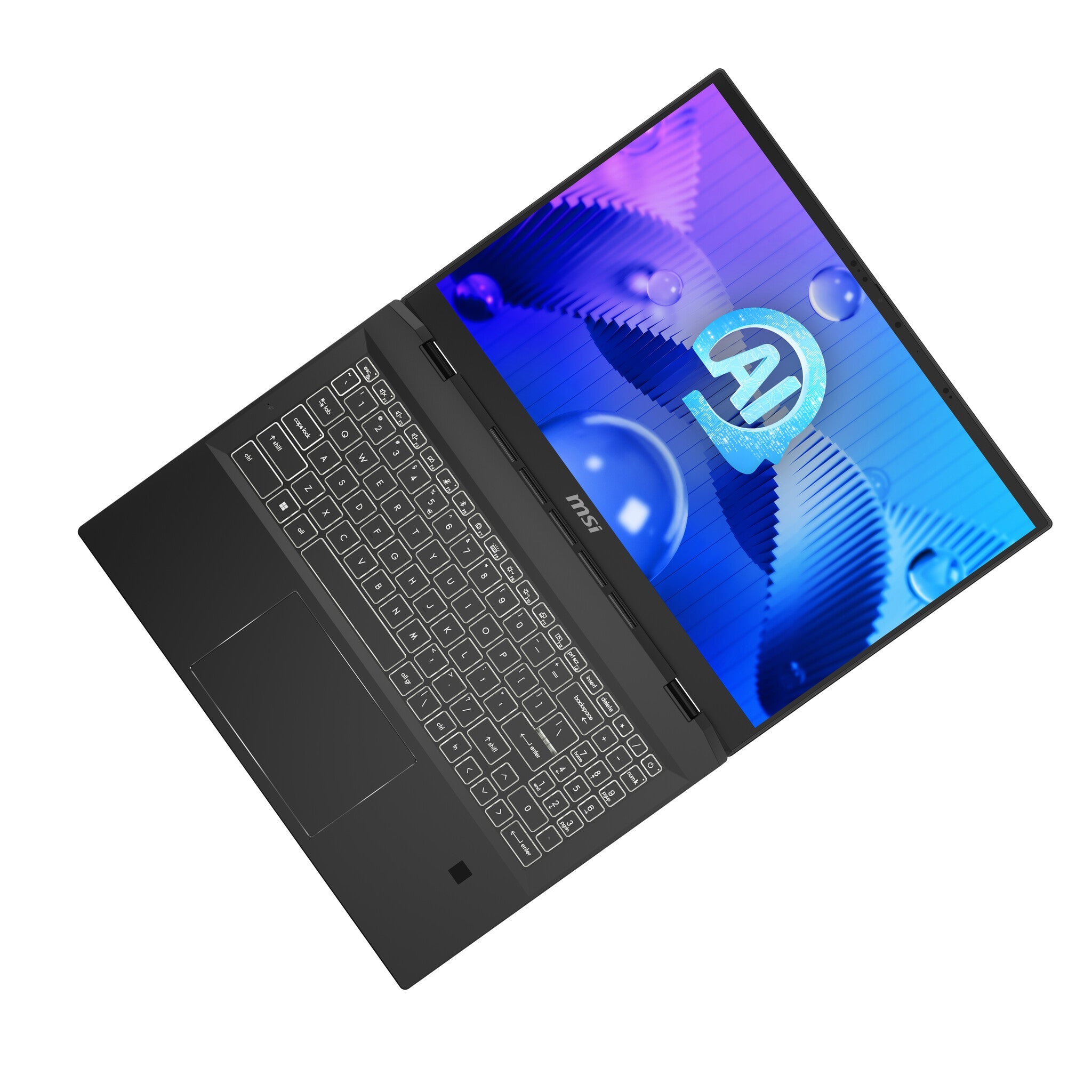 MSI Summit E16 AI Studio Hybrid (2-in-1) - 40.6 cm (16") - Touchscreen - Intel Core Ultra 7 155H - 32 GB LPDDR5-SDRAM - 2 TB SSD - NVIDIA GeForce RTX 4060 - Wi-Fi 7 - Windows 11 Pro - Black