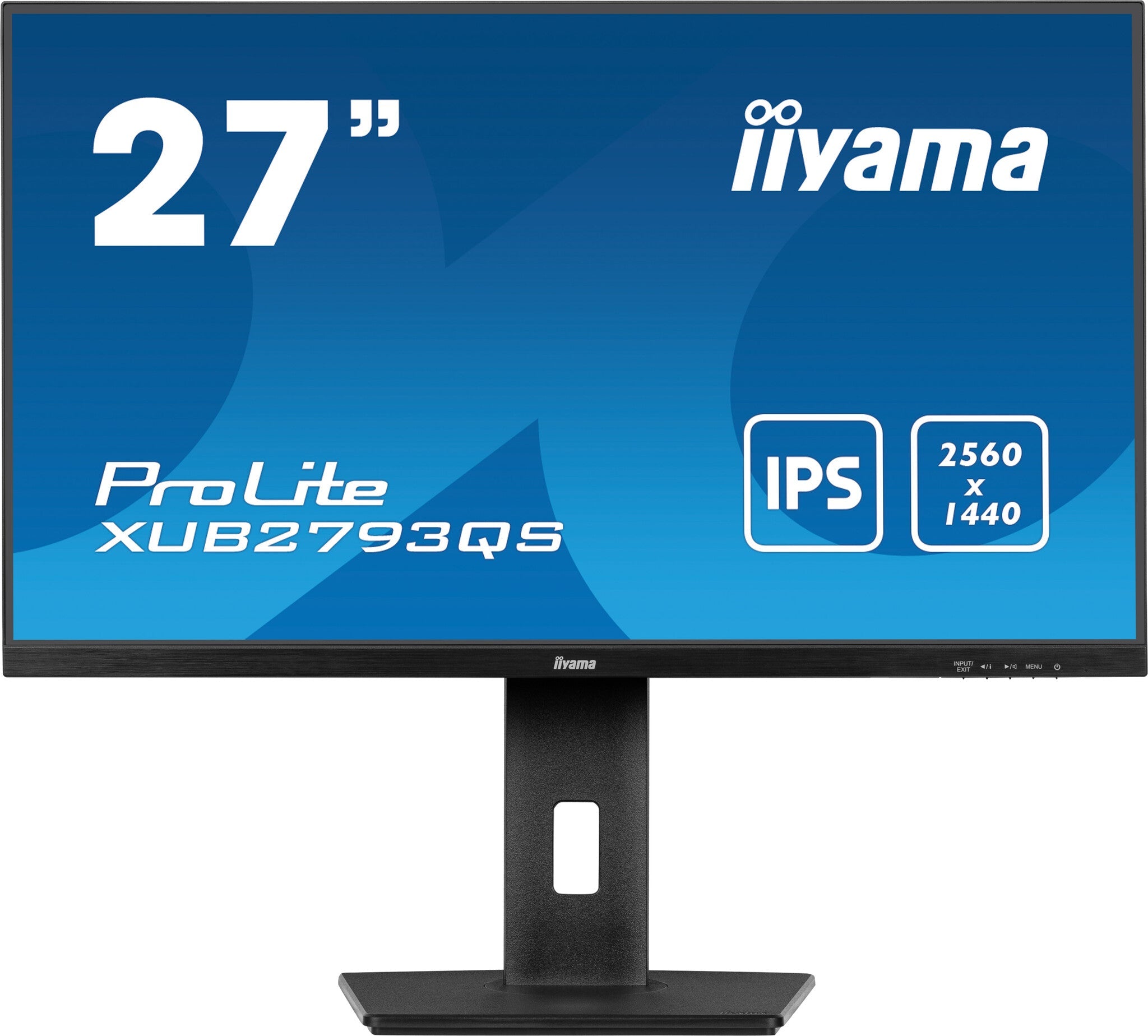 iiyama ProLite XU2793QS-B6 - 68.6 cm (27") - 2560 x 1440 pixels 2K Ultra HD LED Monitor