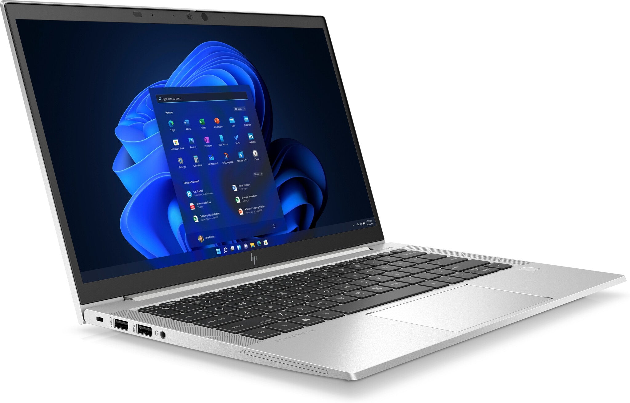 HP EliteBook 830 G8 Laptop - 33.8 cm (13.3") - Intel® Core™ i5-1135G7 - 8 GB DDR4-SDRAM - 256 GB SSD - Wi-Fi 6 - Windows 10 Pro - Silver