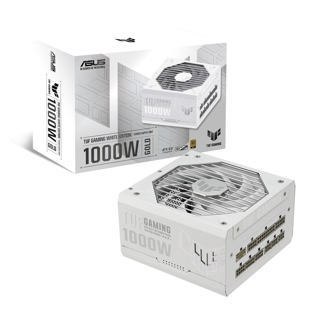 ASUS TUF Gaming "White Edition" - 1000W 80+ Gold Fully Modular Power Supply Unit