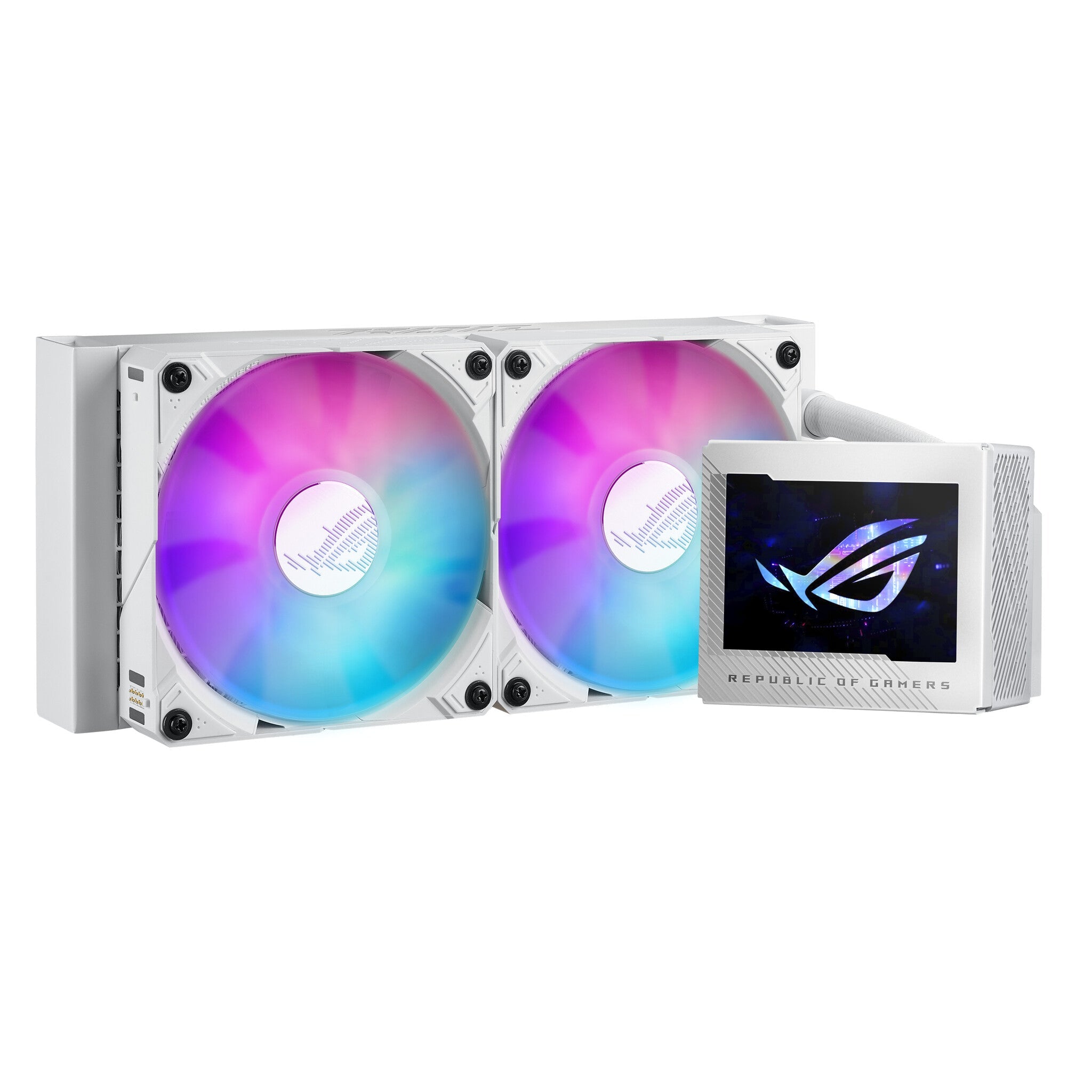 ASUS ROG RYUJIN III 240 ARGB "White Edition" - All-in-one Liquid Processor Cooler in White - 240mm