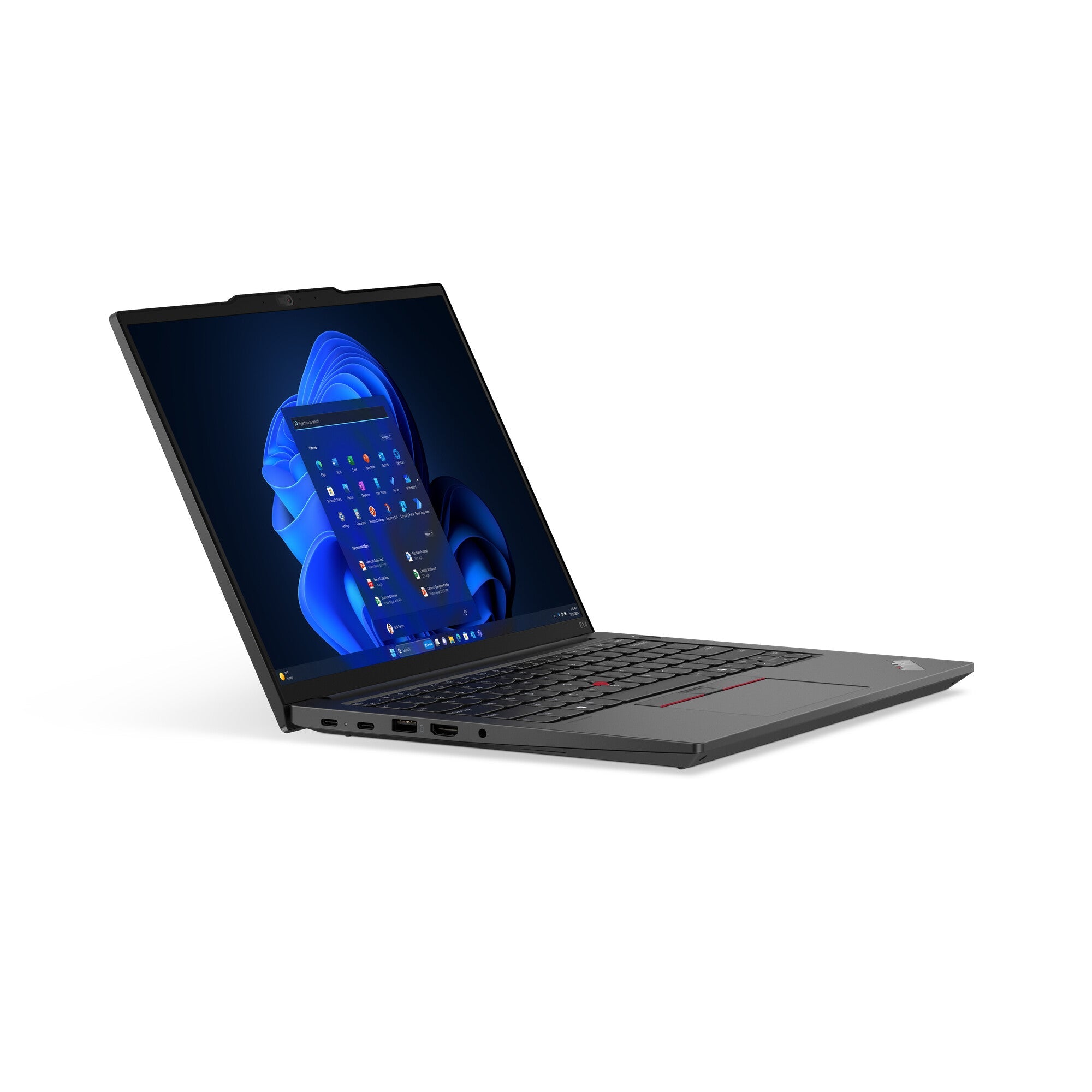 Lenovo ThinkPad E14 Laptop - 35.6 cm (14") - AMD Ryzen™ 5 7535HS - 16 GB DDR5-SDRAM - 256 GB SSD - Wi-Fi 6E - Windows 11 Pro - Black