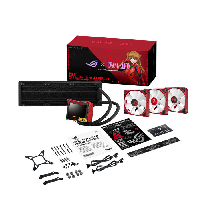 ASUS ROG RYUJIN III 360 ARGB "EVA-02 Edition" - All-in-one Liquid Processor Cooler - 360mm