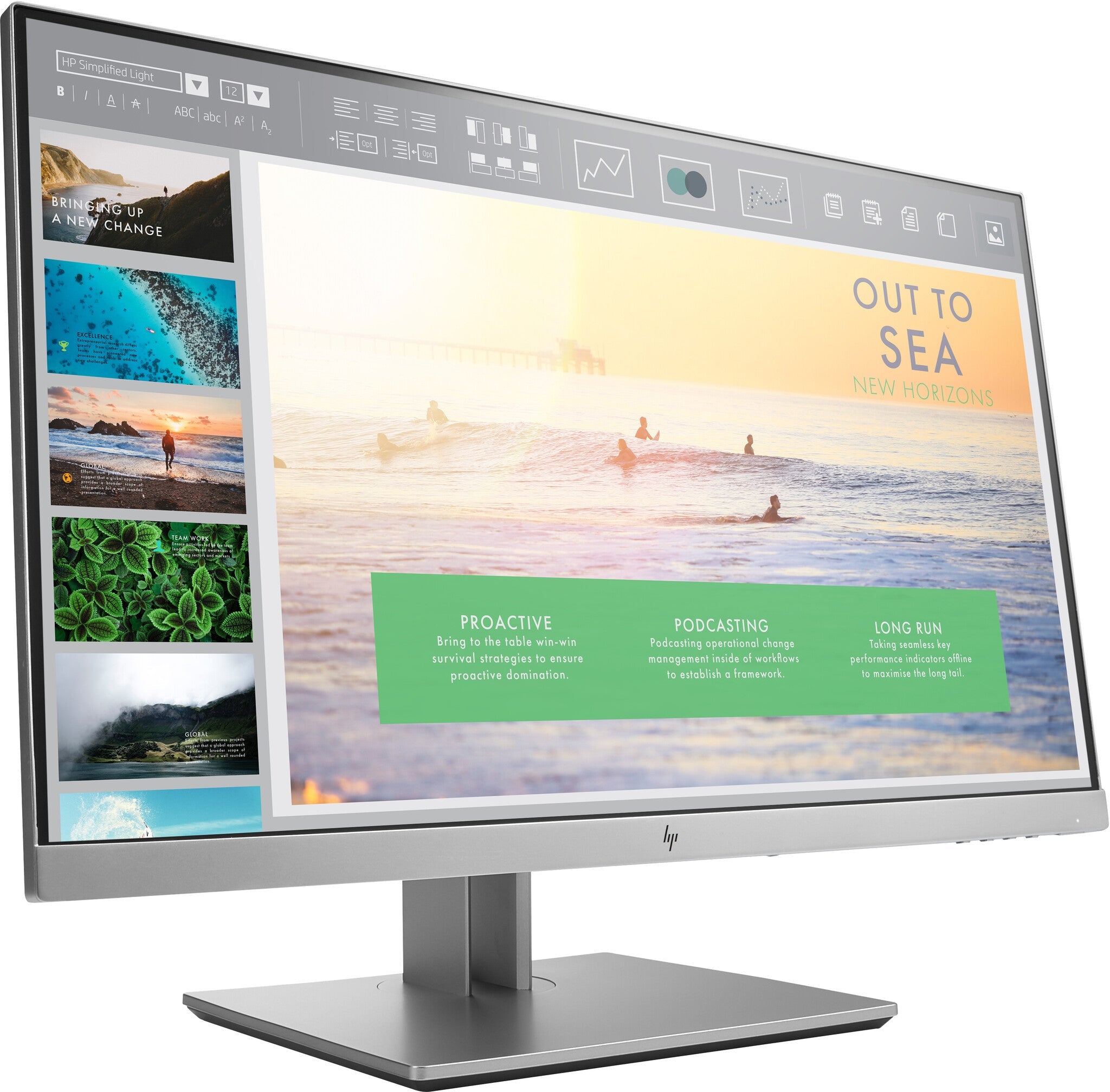 HP EliteDisplay E233 - 58.4 cm (23") - 1920 x 1080 pixels Full HD LED Monitor