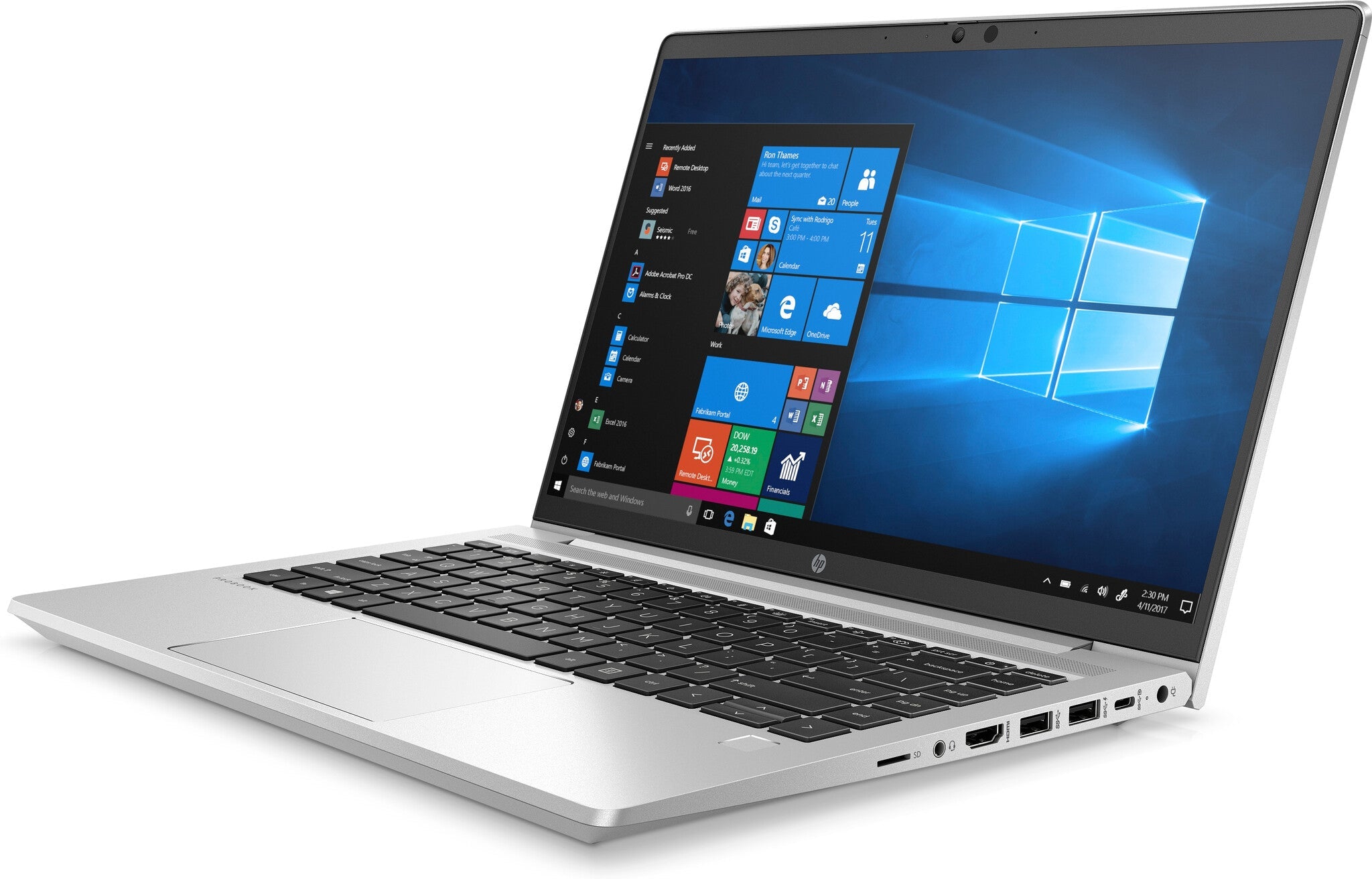 HP ProBook 440 G8 Laptop - 35.6 cm (14") - Intel® Core™ i5-1135G7 - 8 GB DDR4-SDRAM - 256 GB SSD - Wi-Fi 6 - Windows 10 Pro - Silver