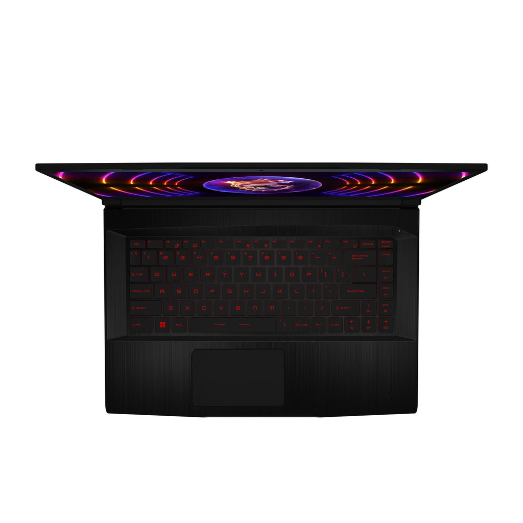MSI Gaming Thin GF63 12VE-424UK Intel® Core™ i5 i5-12450H Laptop 39.6 cm (15.6") Full HD 16 GB DDR4-SDRAM 512 GB SSD NVIDIA GeForce RTX 4050 Wi-Fi 6 (802.11ax) Windows 11 Home Black
