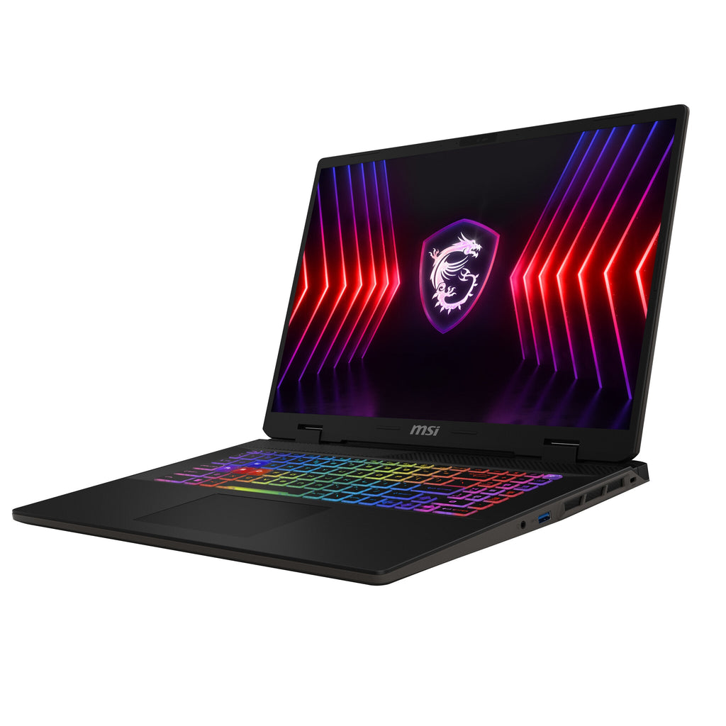 MSI Sword 17 HX Laptop - 43.2 cm (17") - Intel® Core™ i7-14700HX - 16 GB DDR5-SDRAM - 1 TB SSD - NVIDIA GeForce RTX 4070 - Wi-Fi 6E - Windows 11 Home - Grey