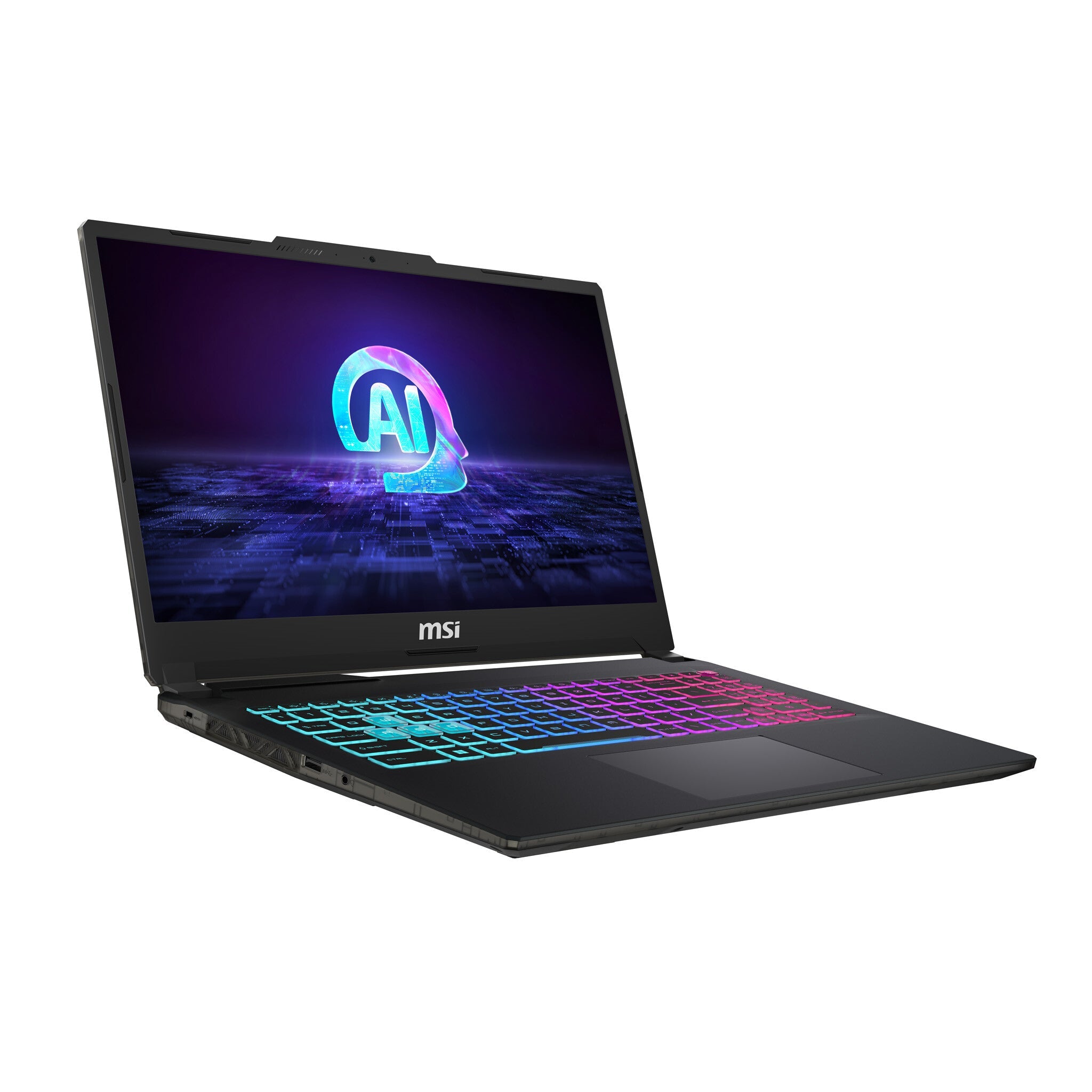 MSI Cyborg 15 AI Laptop - 39.6 cm (15.6") - Intel Core Ultra 7 155H - 16 GB DDR5-SDRAM - 512 GB SSD - NVIDIA GeForce RTX 4050 - Wi-Fi 6E - Windows 11 Home - Black