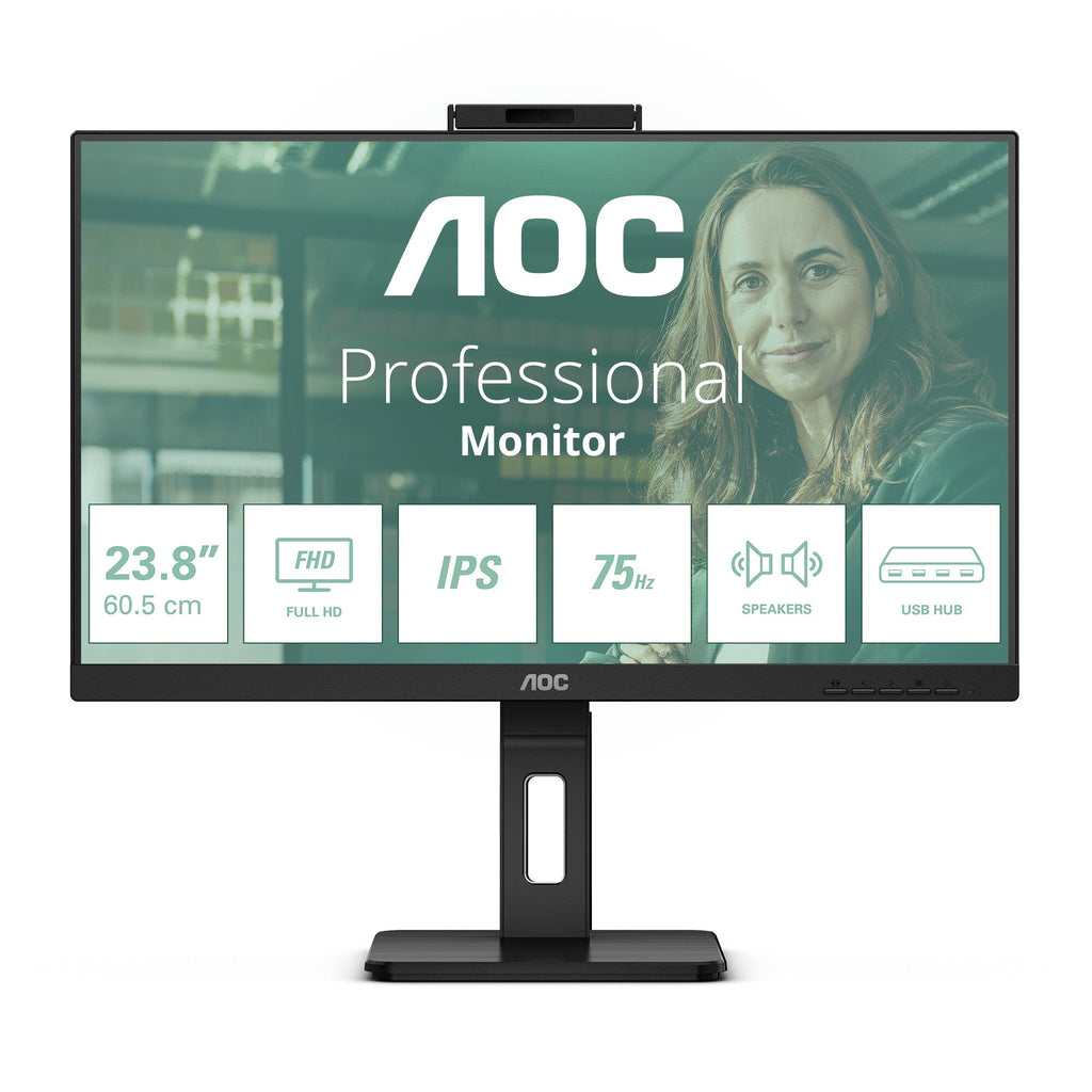 AOC 24P3QW - 60.5 cm (23.8") - 1920 x 1080 pixels FHD W-LED Monitor