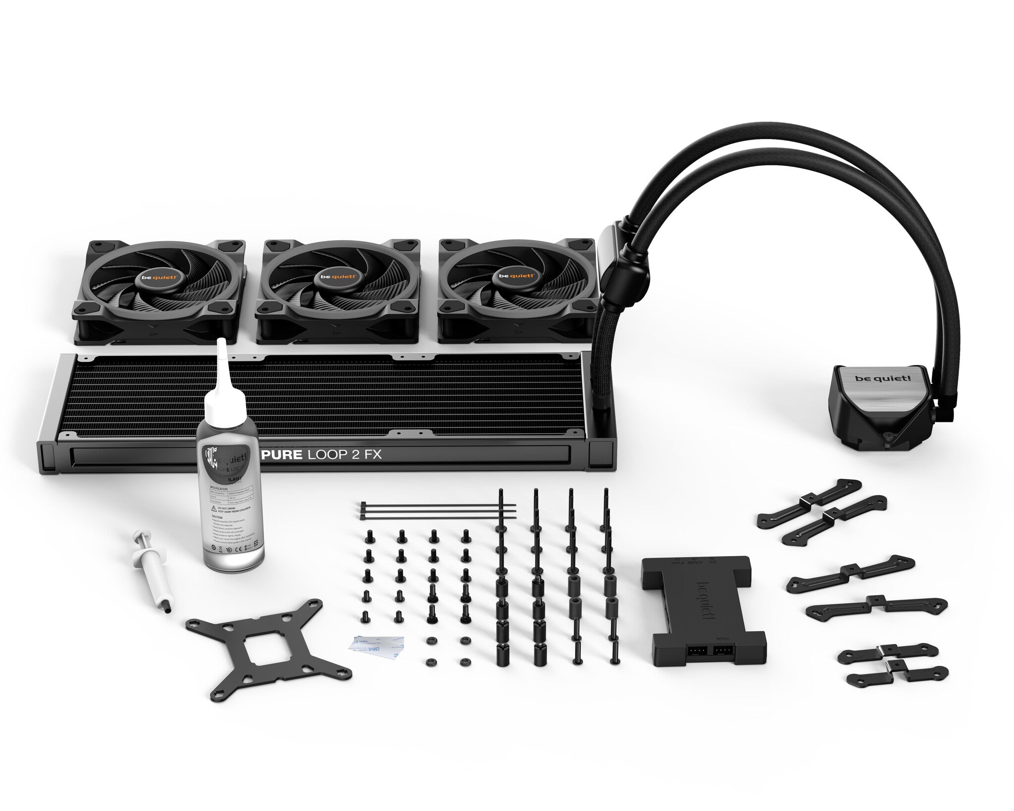 be quiet! Pure Loop 2 FX - All-in-one Liquid Processor Cooler in Black - 360mm