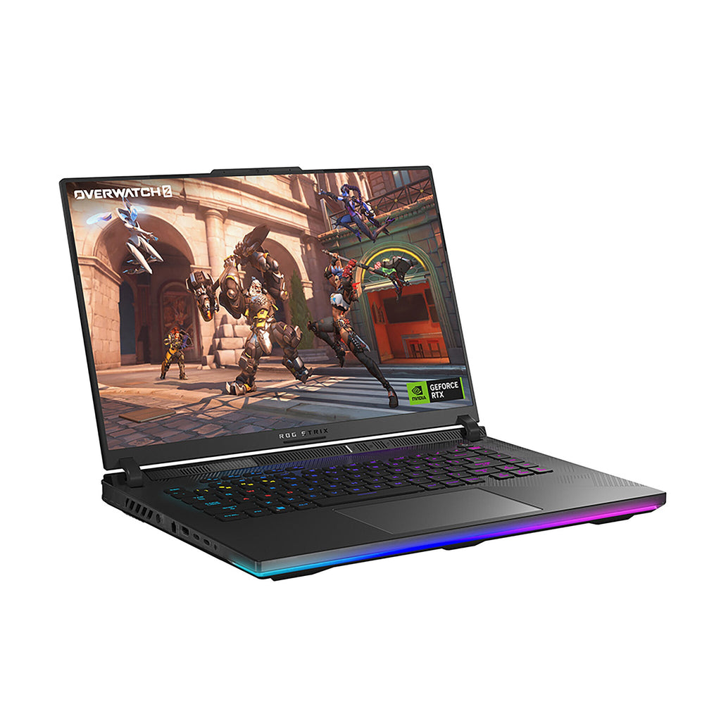 ASUS ROG Strix SCAR 16 Laptop - 40.6 cm (16") - Intel® Core™ i9-14900HX - 32 GB DDR5-SDRAM - 2 TB SSD - NVIDIA GeForce RTX 4080 - Wi-Fi 6E - Windows 11 Home - Black