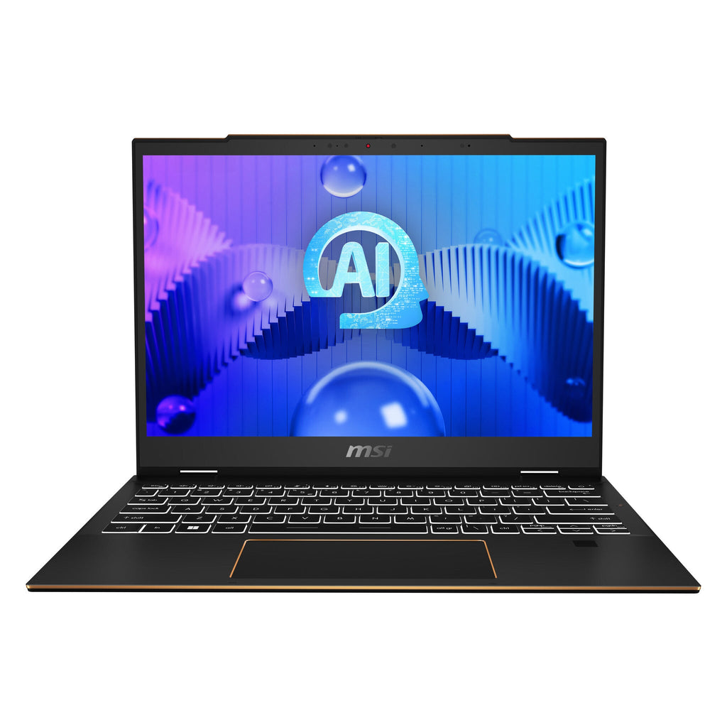 MSI Summit E13 AI Evo A1MTG Hybrid (2-in-1) - 33.8 cm (13.3") - Touchscreen - Intel Core Ultra 7 155H - 32 GB LPDDR5-SDRAM - 1 TB SSD - Wi-Fi 7 - Windows 11 Pro - Black