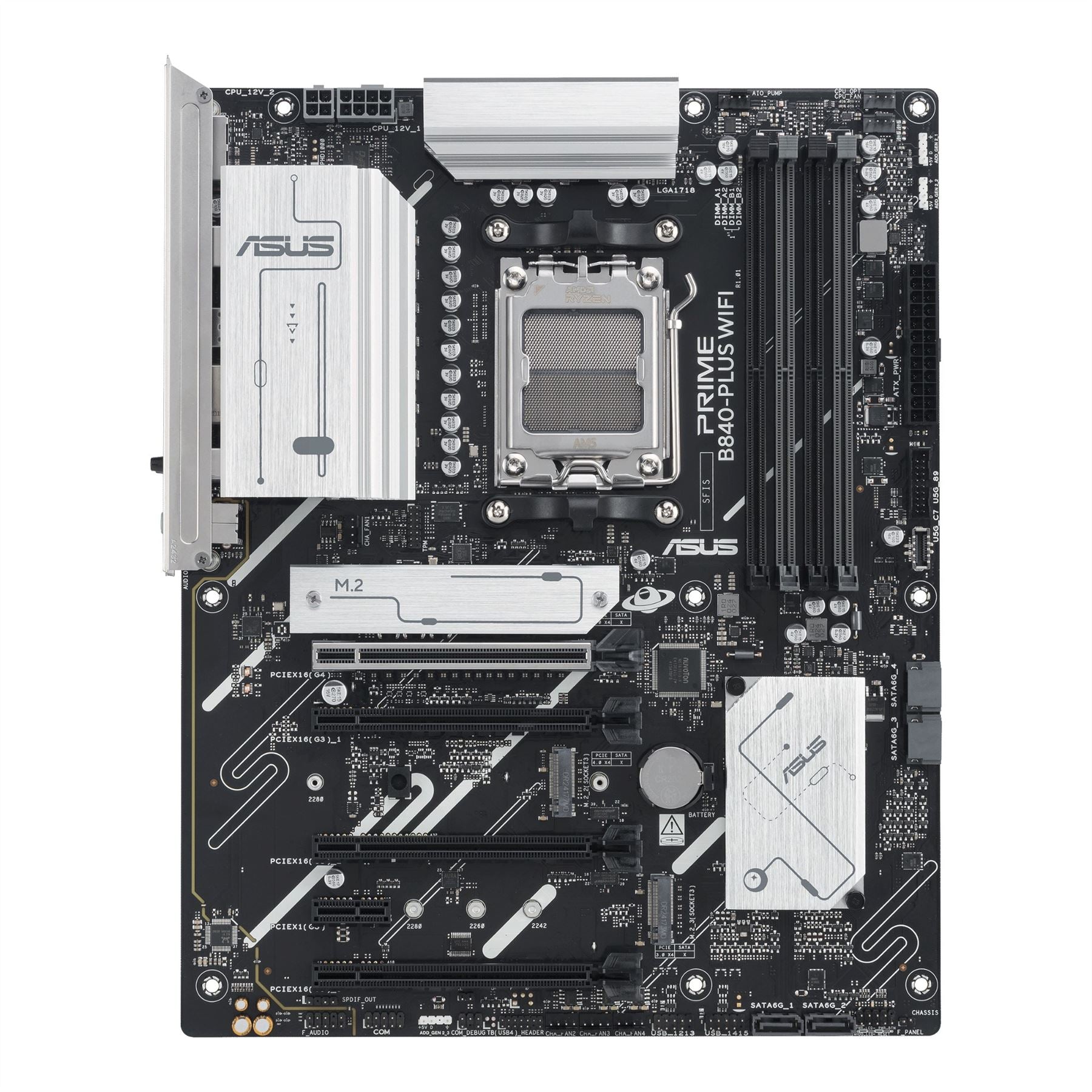 ASUS PRIME B840-PLUS WIFI ATX motherboard - AMD B840 Socket AM5