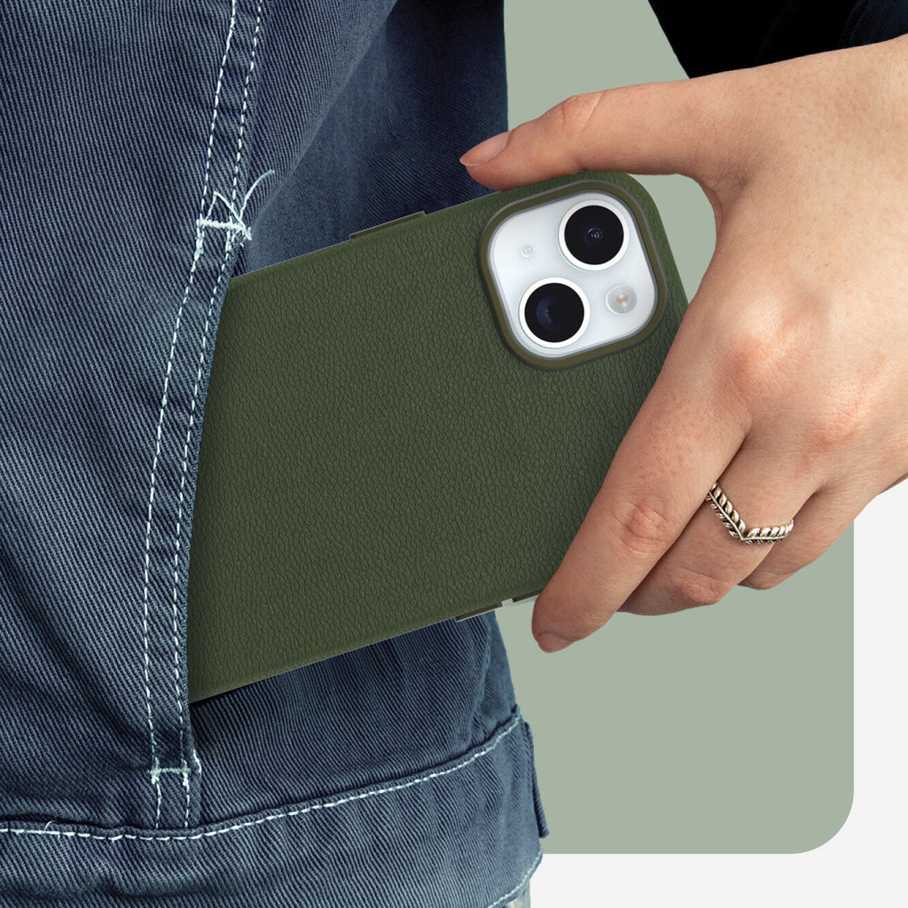 OtterBox Symmetry Cactus with MagSafe for iPhone 14 Plus / 15 Plus in Cactus Grove
