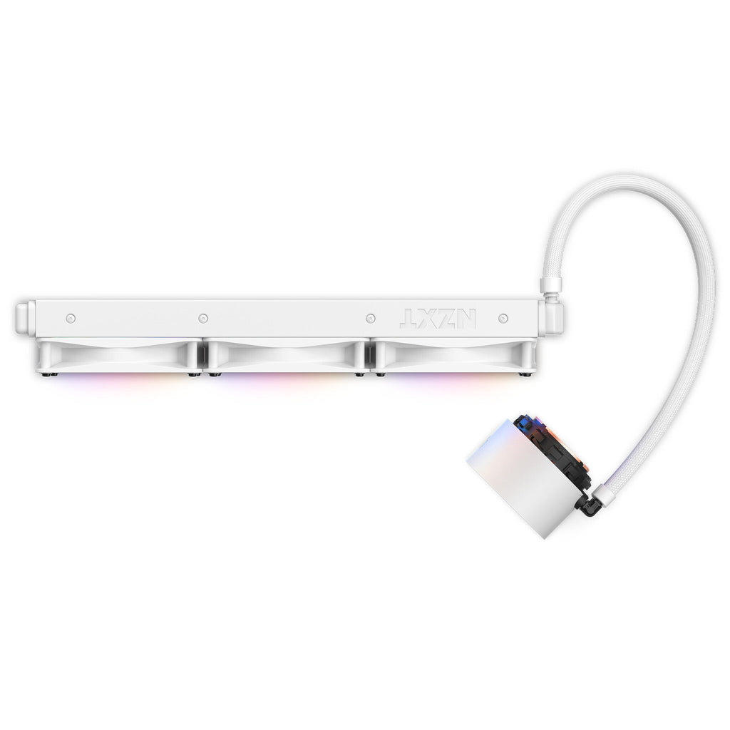 NZXT Kraken Elite 360 RGB - All-in-one Liquid Processor Cooler in White - 360mm