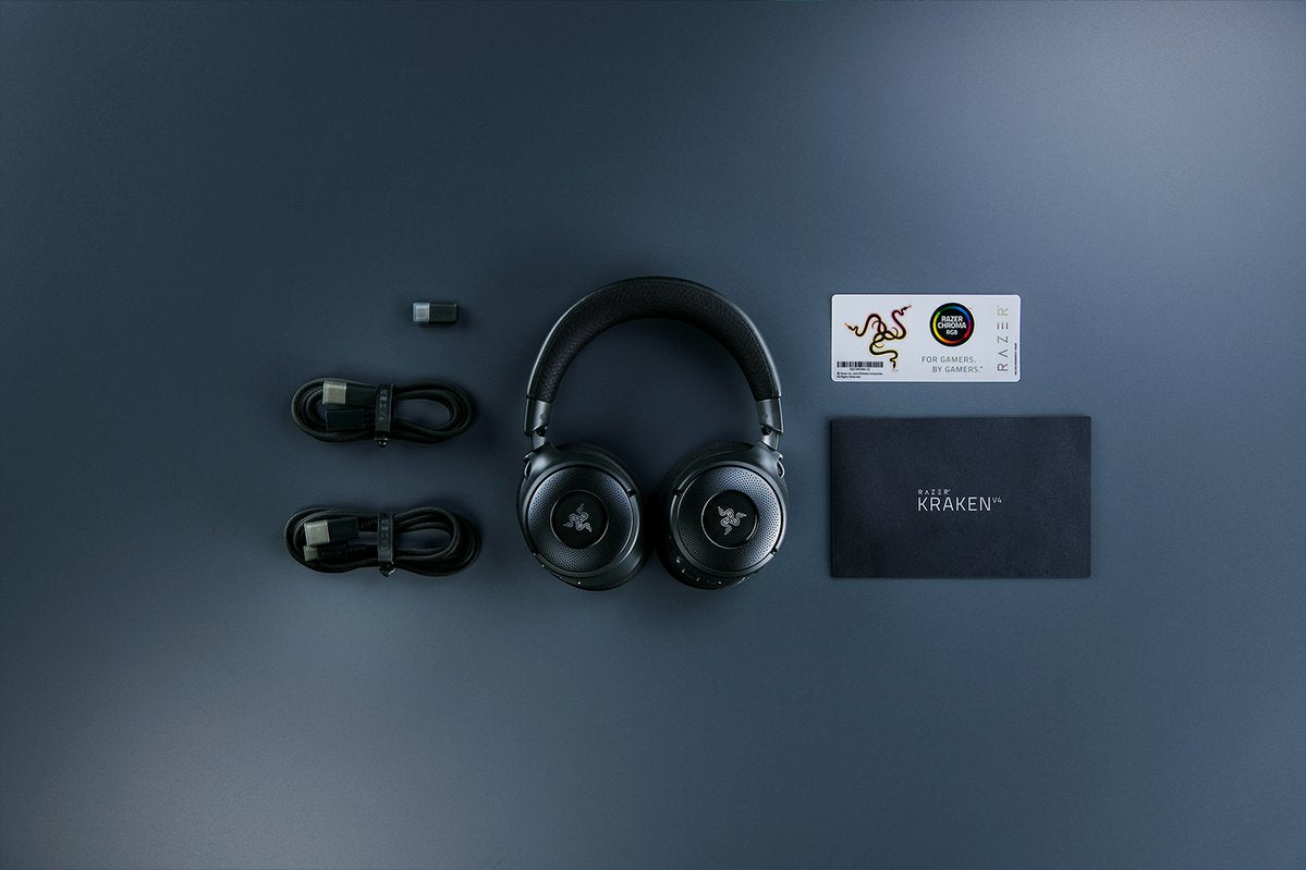 Razer Kraken V4 X - USB Type-C / USB Type-A Wired Gaming Headset in Black