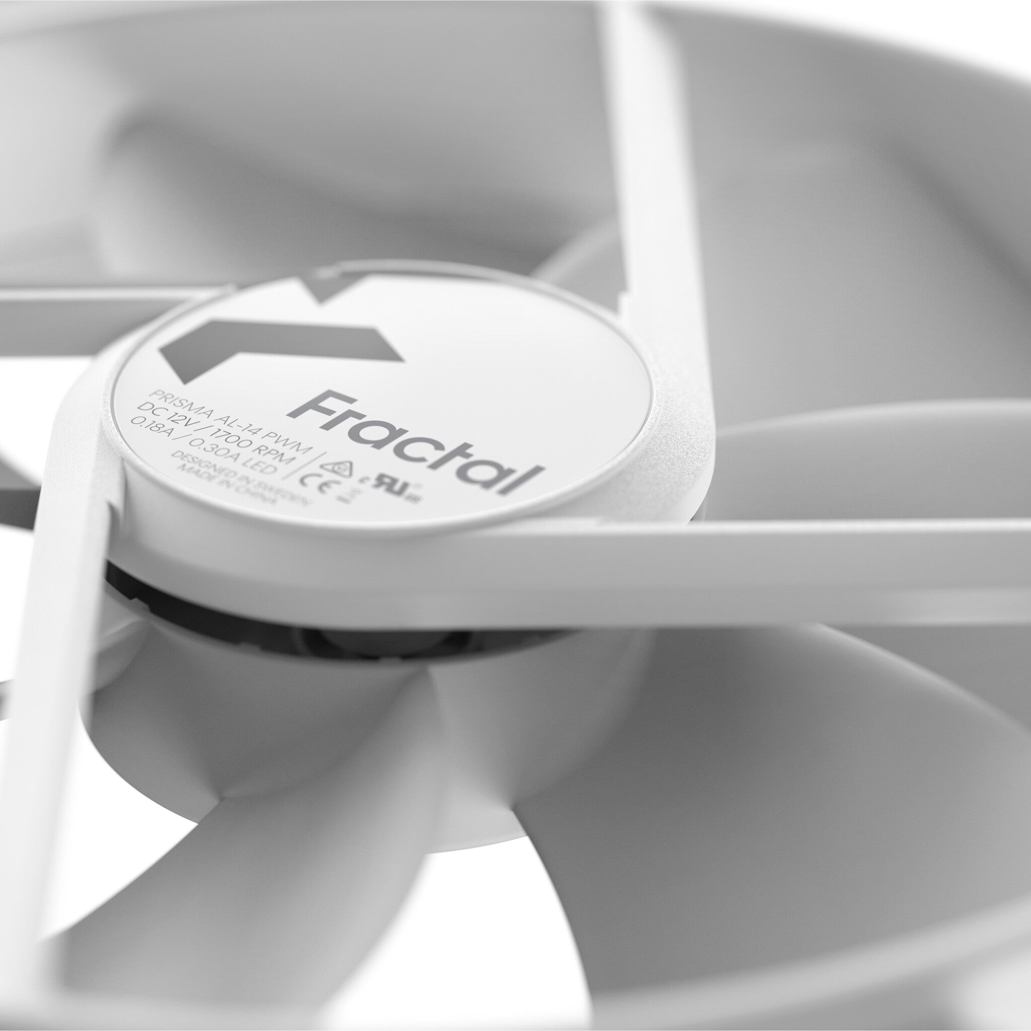 Fractal Design Prisma - Computer case Fan in White - 140mm