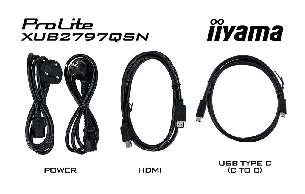 iiyama ProLite XUB2797QSN-W1 - 68.6 cm (27") - 2560 x 1440 pixels Wide Quad HD LED Monitor