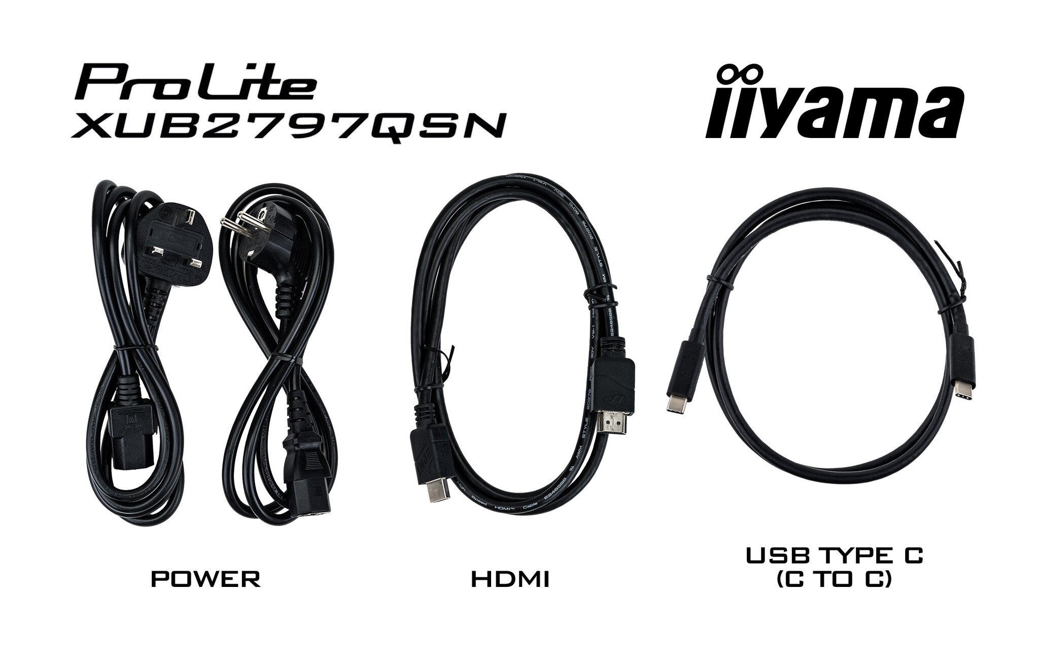 iiyama ProLite XUB2797QSN-W1 - 68.6 cm (27") - 2560 x 1440 pixels Wide Quad HD LED Monitor
